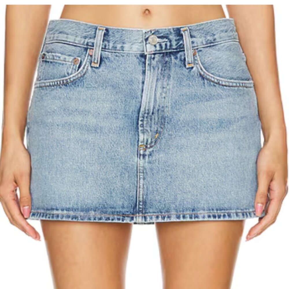 AGOLDE Alek Mini Skirt